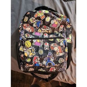Super Mario Bros Backpack, 2018 Nintendo Brand Backpack -‎ Mario Characters